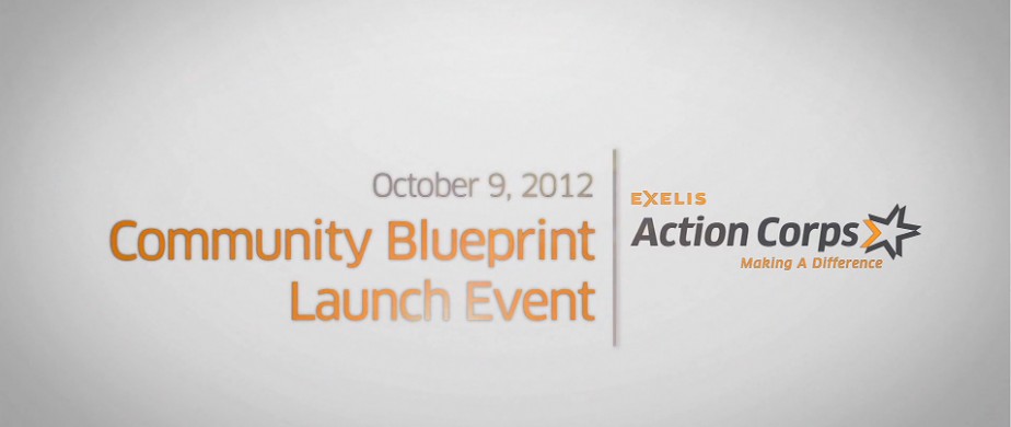 Exelis Action Corps / Community Blueprint Launch